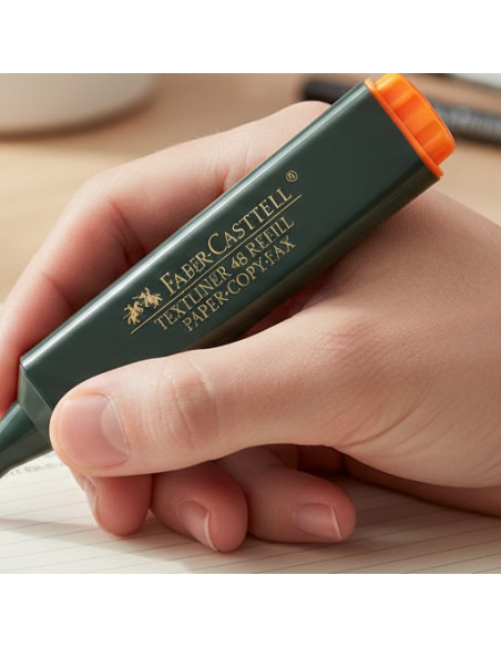 ▷ ROTULADOR FABER CASTELL NARANJA TEXTLINER FLUOR 48 | Taine - Imagen 2