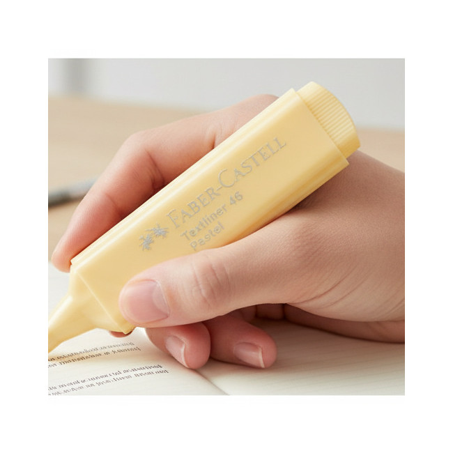 ▷ ROTULADOR FABER CASTELL VAINILLA TEXTLINER PASTEL 46 | Taine - Imagen 2