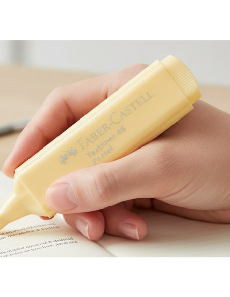 ▷ ROTULADOR FABER CASTELL VAINILLA TEXTLINER PASTEL 46 | Taine - Imagen 2