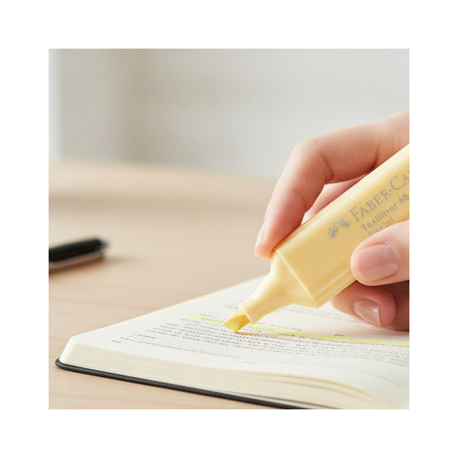 ▷ ROTULADOR FABER CASTELL VAINILLA TEXTLINER PASTEL 46 | Taine - Imagen 3