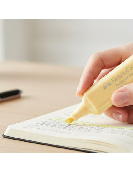 ▷ ROTULADOR FABER CASTELL VAINILLA TEXTLINER PASTEL 46 | Taine - Imagen 3
