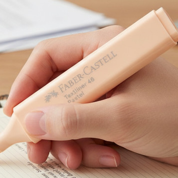 ▷ ROTULADOR FABER CASTELL VAINILLA SUAVE TEXTLINER PASTEL 46 | Taine - Imagen 2