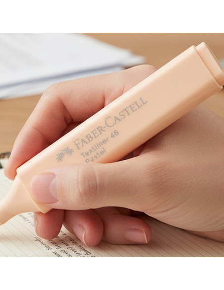 ▷ ROTULADOR FABER CASTELL VAINILLA SUAVE TEXTLINER PASTEL 46 | Taine - Imagen 2