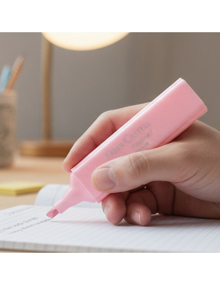 ▷ ROTULADOR FABER CASTELL ROSA SUAVE TEXTLINER PASTEL 46 | Taine - Imagen 2