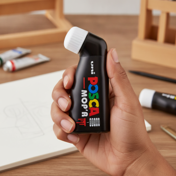 ▷ ROTULADOR POSCA PCM-22 3-19 MM BLANCO | Taine - Imagen 2