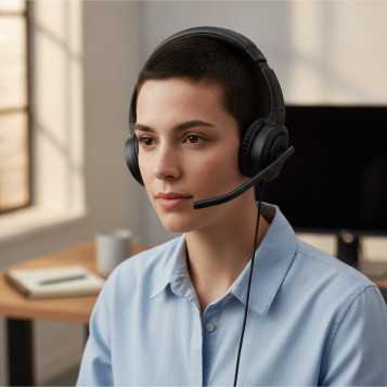 ▷ AURICULARES KENSINGTON H1000 USB-C ESSELTE | Taine - Imagen 2