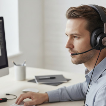▷ AURICULARES KENSINGTON H2000 USB-C PROFESSIONAL ESSELTE | Taine - Imagen 2