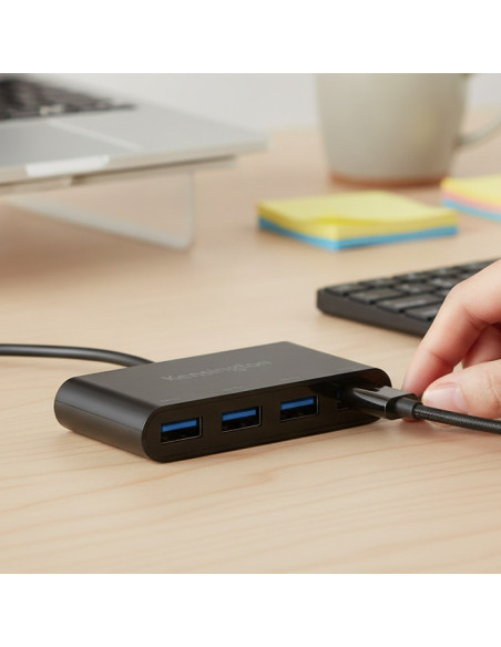 ▷ HUB KENSINGTON 4 PUERTOS CARGADOR USB-C A CH1200 | Taine - Imagen 2