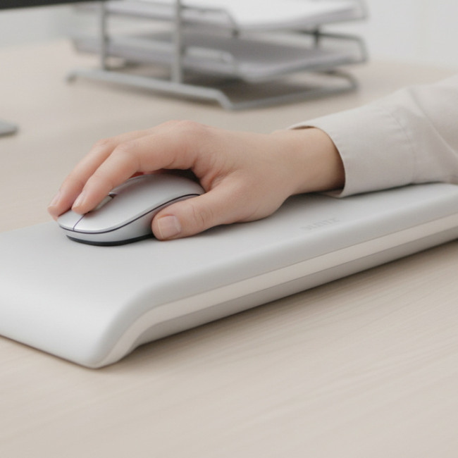 ▷ REPOSAMUÑECAS LEITZ PARA RATÓN AJUSTABLE ERGO COSY, GRIS | Taine - Imagen 2