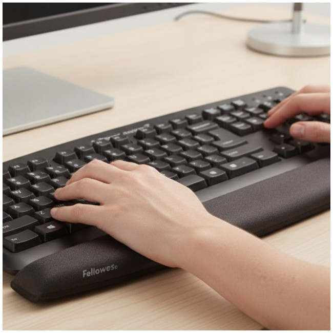 ▷ REPOSAMUÑECAS FELLOWES TECLADO MEMORY FOAM NEGRO | Taine - Imagen 2