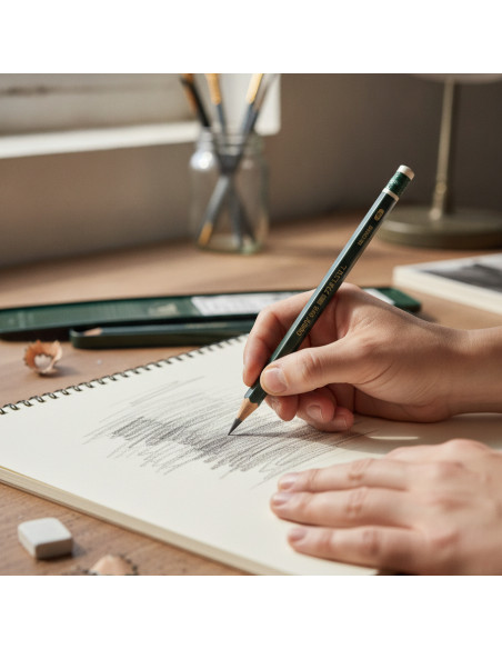 ▷ LAPICES FABER CASTELL 5 UDS 9000 JUMBO | Taine - Imagen 2