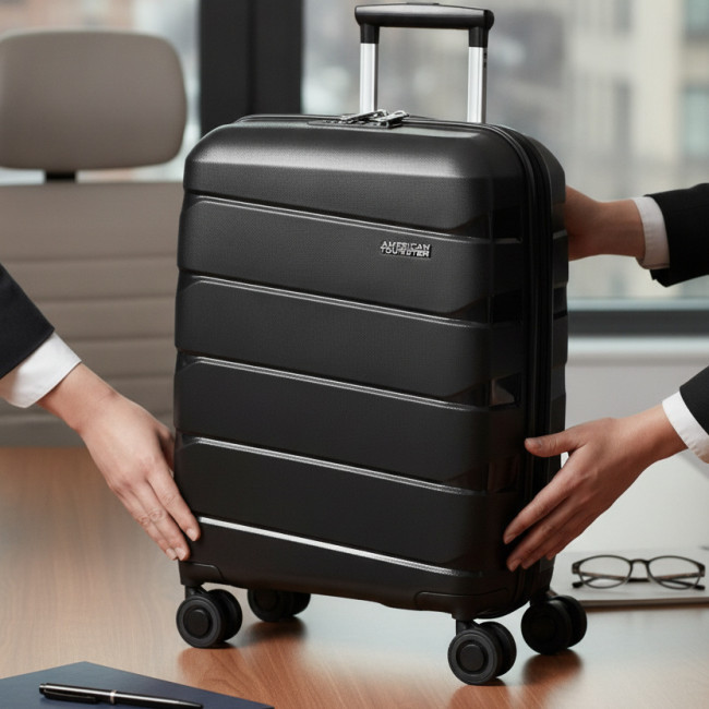 ▷ MALETA SAMSONITE AIR MOVE AMERICAN TOURISTER 55 CM NEGRA | Taine - Imagen 2