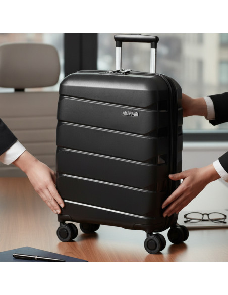 ▷ MALETA SAMSONITE AIR MOVE AMERICAN TOURISTER 55 CM NEGRA | Taine - Imagen 2