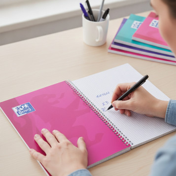 ▷ PACK 4+1 CUADERNO OXFORD FOLIO 80H 90GR 4MM TB T | Taine - Imagen 2