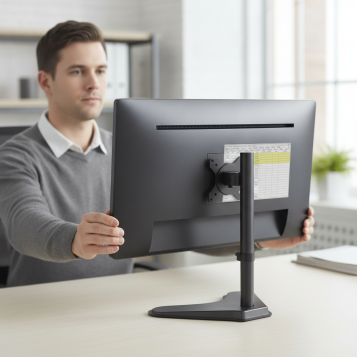 ▷ SOPORTE FELLOWES CON PEANA PARA UN MONITOR PROFESSIONAL SERIES | Taine - Imagen 2