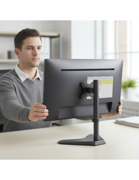 ▷ SOPORTE FELLOWES CON PEANA PARA UN MONITOR PROFESSIONAL SERIES | Taine - Imagen 2