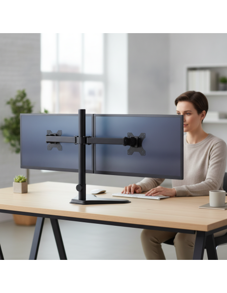 ▷ PEANA FELLOWES DE MONITOR DOBLE HORIZONTAL PROFESSIONAL SERIES™ FELLOWES | Taine - Imagen 2