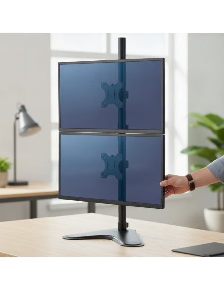 ▷ PEANA FELLOWES DE MONITOR DOBLE VERTICAL PROFESSIONAL SERIES™ FELLOWES | Taine - Imagen 2