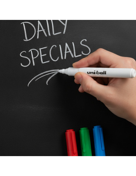 ▷ ROTULADORES UNIBALL 4 UDS CHALT MARKERS TIZA | Taine - Imagen 2
