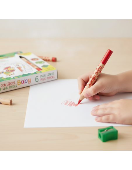 ▷ LAPICES ALPINO 6 UDS BABY ESTUCHE | Taine - Imagen 2