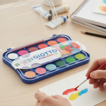 ▷ ESTUCHE GIOTTO 20+4 ACUARELAS | Taine - Imagen 2