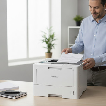 ▷ IMPRESORA BROTHER HLL5210DN LASER MONOCROMO | Taine - Imagen 2