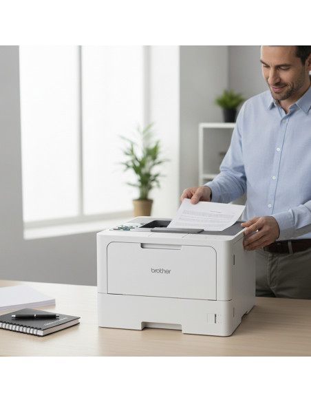 ▷ IMPRESORA BROTHER HLL5210DN LASER MONOCROMO | Taine - Imagen 2