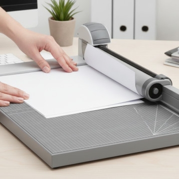 ▷ CIZALLA LEITZ DE RODILLO OFFICE A3 CORTE 420MM | Taine - Imagen 2