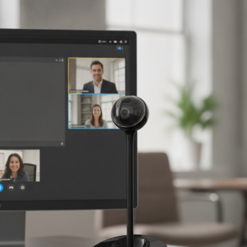▷ CÁMARA LOGITECH DE VIDEOCONFERENCIA CC950 NEGRO 1920X1080 PIXELES 30 PIXELES 30 | Taine - Imagen 2