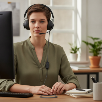 ▷ AURICULARES LOGITECH+ MICRO ZONE WIRED USB | Taine - Imagen 2