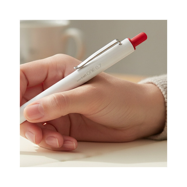 ▷ BOLIGRAFO UNIBALL ONE UMN-S 0,7MM ROJO | Taine - Imagen 2