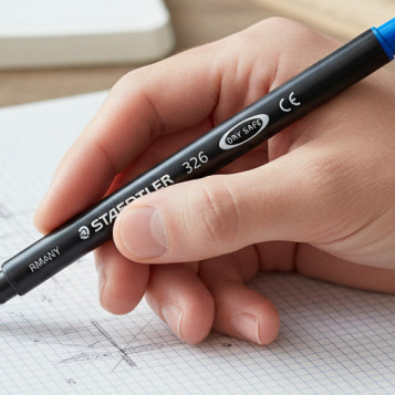 ▷ ROTULADOR STAEDTLER NEGRO OFICINA 326-9 | Taine - Imagen 2
