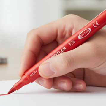 ▷ ROTULADOR STAEDTLER ROJO OFICINA 326-2 | Taine - Imagen 2