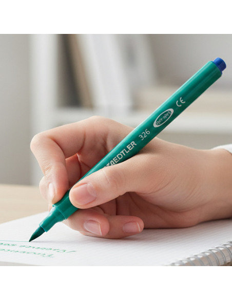 ▷ ROTULADOR STAEDTLER VERDE OFICINA 326-5 | Taine - Imagen 2