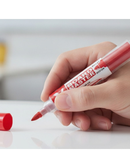 ▷ ROTULADOR PILOT ROJO PIZARRA ECO PTA.CONICA 1,8MM VBOARD MASTER BEGREEN | Taine - Imagen 2