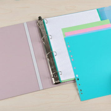 ▷ CARPEBLOCK CARCHIVO SOFT PP FOAM 4/35 100H 4SEP SOBRE MALVA | Taine - Imagen 2