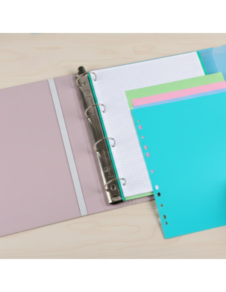 ▷ CARPEBLOCK CARCHIVO SOFT PP FOAM 4/35 100H 4SEP SOBRE MALVA | Taine - Imagen 2