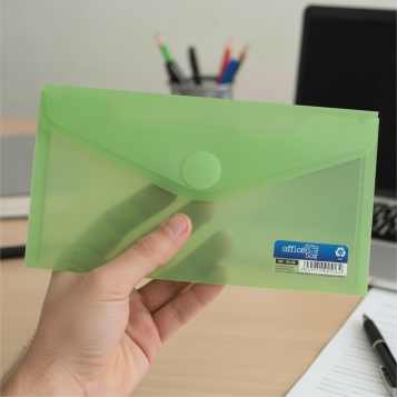 ▷ SOBRE OFFICE BOX VERDE V-LOCK RECIBOS CLASSIC | Taine - Imagen 2