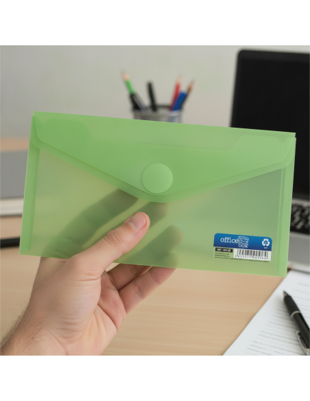 ▷ SOBRE OFFICE BOX VERDE V-LOCK RECIBOS CLASSIC | Taine - Imagen 2