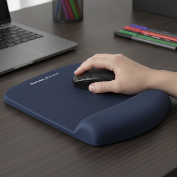 ▷ ALFOMBRILLA FELLOWES C.REPOSAMUÑECAS PLUSTOUCH AZUL | Taine - Imagen 2