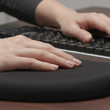 ▷ REPOSAMUÑECAS FELLOWES TECLADO FOAM PLUSTOUCH NEGRO | Taine - Imagen 2