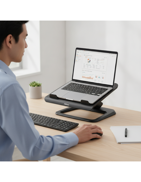 ▷ ELEVADOR FELLOWES PARA PORTÁTIL HANA LT NEGRO | Taine - Imagen 2
