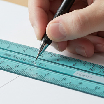 ▷ REGLA 15 CM FABER CASTELL SPARKLE | Taine - Imagen 2