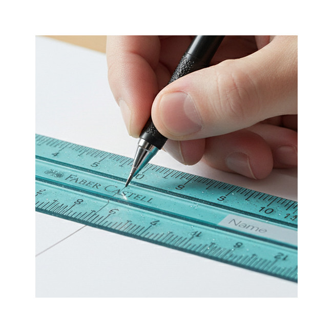 ▷ REGLA 15 CM FABER CASTELL SPARKLE | Taine - Imagen 2