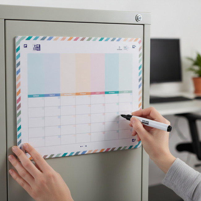 ▷ PLANNING OXFORD MAGNETICO NEVERA 43.5X38 SCRIBE | Taine - Imagen 2