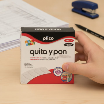 ▷ QUITA Y PON PLICO MINI CIERRES VELCRO OVALADOS | Taine - Imagen 2