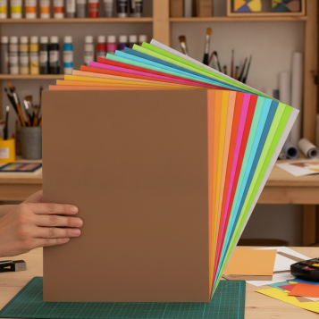 ▷ CARTULINAS FIXO SURTIDAS 50 x 65CM PAQUETE 25 HOJAS 180GR | Taine - Imagen 2