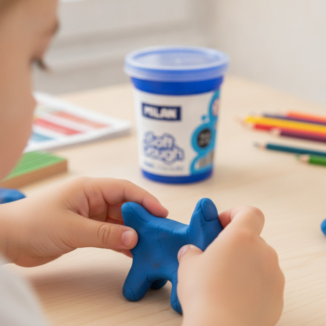 ▷ PASTA MILAN AZUL BLANDA SOFT DOUGH CJ. 4 BOTES 116 | Taine - Imagen 2