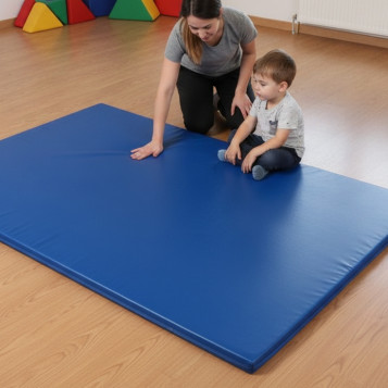 ▷ COLCHONETA SOFTEE REFORZADA 200X100X5CM SIN CANTONERAS DENSIDAD 30 EXTRA DURA | Taine - Imagen 2