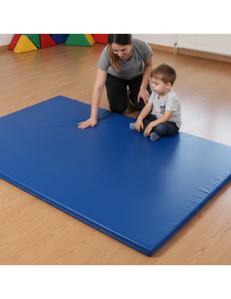 ▷ COLCHONETA SOFTEE REFORZADA 200X100X5CM SIN CANTONERAS DENSIDAD 30 EXTRA DURA | Taine - Imagen 2